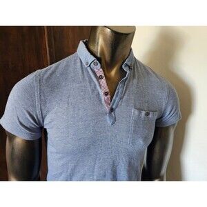 TED BAKER 3 London POLO SHIRT - Size M